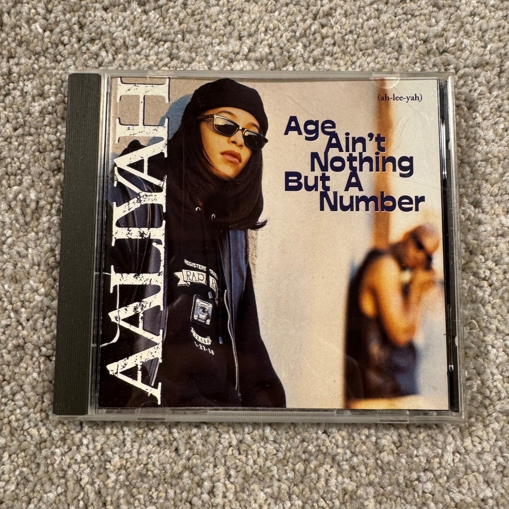 Aaliyah Age Ain't Nothing But A Number CD 1994 R&B Debut Album 01241-41533-2